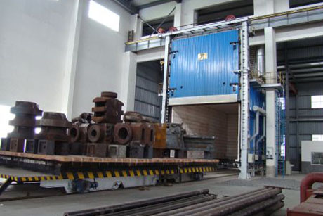 臺(tái)車式燃油爐